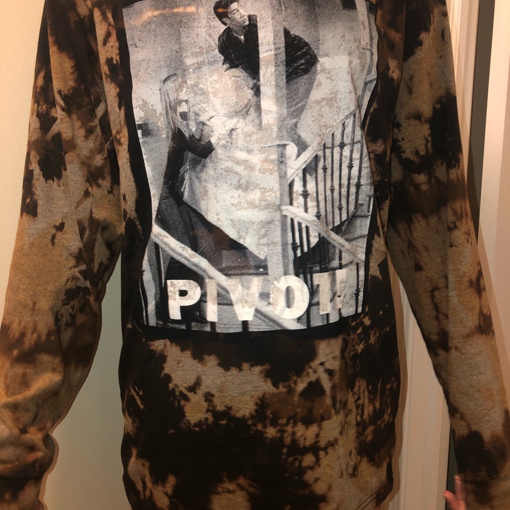 Brand new friends bleached long sleeve